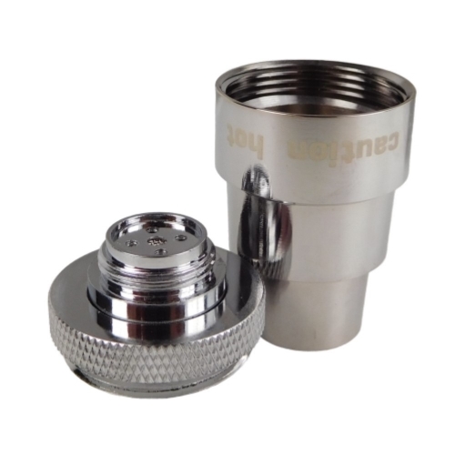 FlowerMate Mini  Water Filter Adapter stainless steel