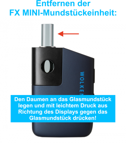 WOLKENKRAFT FX MINI Vaporizer *Nightblue*