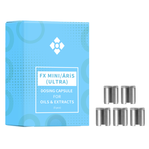 WOLKENKRAFT FX MINI | ÄRiS (ULTRA) Dosing Capsule For Extracts - Box of 5 pcs.