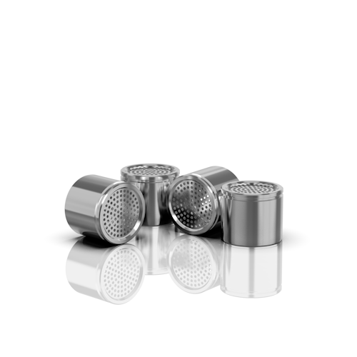 Norddampf Relict Stainless Steel Dosing Capsules - 4 Pieces