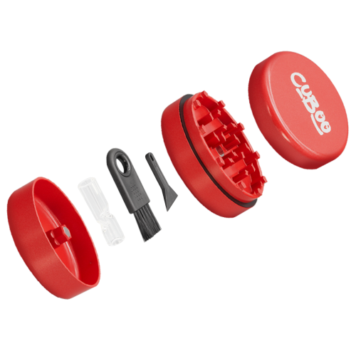 Cuboo Ceramic Ultra Grinder (3-pc. - 62 mm) *Red*