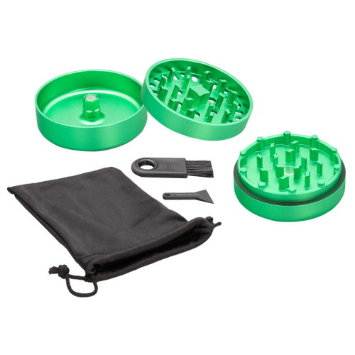 Cuboo Aluminum Ultra Grinder (3-pc. - 62 mm) *Green*